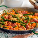 gammon-and-sausage-paella