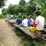 train de bambou Cambodge