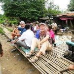 train de bambou au Cambodge