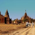 temple au Myanmar en Asie du Sud-Est