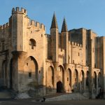 Façade du Palais des Papes Avignon